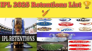 The IPL 2025 Retention List is INSANE [upl. by Anairdna710]