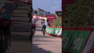 An incredible finish on Stage 4 of the 2024 La Vuelta Ciclista a España lavuelta24 vueltaespaña [upl. by Phedra887]