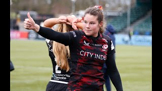 Effortless score from Jess Breach against former club Quins  Premier 15s [upl. by Minier349]