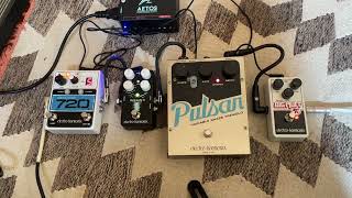 EHX 720 Looper and other Electro Harmonix Pedals [upl. by Assedo]