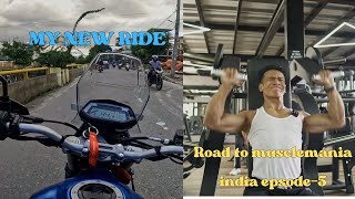 ROAD TO MUSCLEMANIA INDIA UPPER BODYWORKOUT  EPISODE 5 [upl. by Atenaz90]