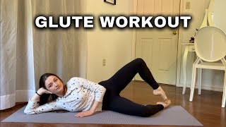 10 minute Glute workout for DANCERS  no equipment dance based exercises improve side tilts [upl. by Sale]