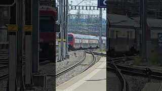 Winterthur Bahnhof beim Züge im Sommer [upl. by Eamon764]