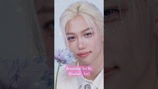 RISABAE felix skz risabae makeup makeuptutorial makeupartist stay straykids chkchkboom [upl. by Yelram587]