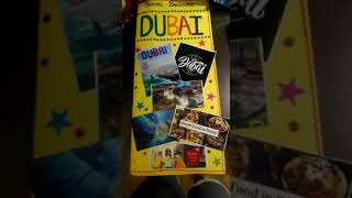 travel brochure dubai how to make brochure [upl. by Vadim156]