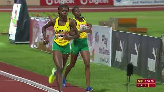 CARIFTA Games 2024 Grenada  Girls 4x400 Meter Relay Under 17 Final [upl. by Hannon]