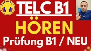 TELC B1 Hören 2022  B1 HÖREN  B1 Prüfung Hörverstehen Test mit Lösungen NEU [upl. by Snowman]