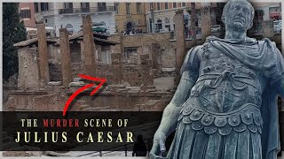 JULIUS CAESAR MURDER AND CREMATION SITES  Rome [upl. by Aimar630]