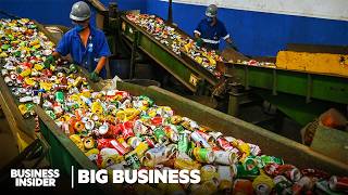 Why The US Loses 800M A Year In Unrecycled Aluminum Cans  Big Business  Business Insider [upl. by Lramaj]