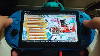 Hatsune Miku Project DIVA Future Tone quotJugemu Sequencerquot PS Vita Remote Play [upl. by Yssej]