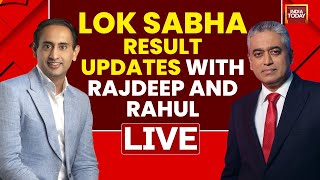 Lok Sabha Results LIVE  Rajdeep And Rahul Debate Over Early Trends  Lok Sabha Votes Counting LIVE [upl. by Legnaleugim209]