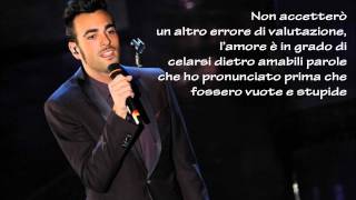 Marco Mengoni  LESSENZIALE  testo [upl. by Tedd]