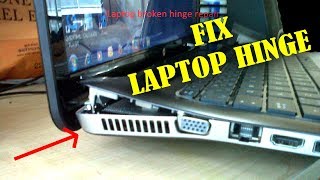 How to FIX LAPTOP HINGE in Just 10 Minutes  EASY TUTORIAL [upl. by Atnaloj844]