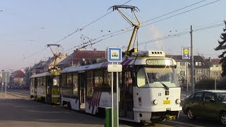 Trams amp Trolleybuses in Plzeň Tramvaje a trolejbusy v Plzni Straßenbahnen u OBusse in Pilsen 23 [upl. by Willie]