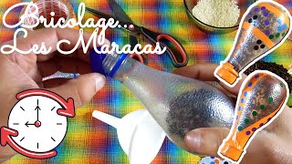 Comment FABRIQUER des MARACAS avec de la récup  ATELIER RECUPZICAL TUTO DIY 1 [upl. by Kutchins]