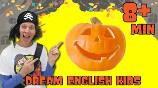 Good Morning Halloween and More Songs  Sing with Matt  Dream English Kids [upl. by Kcirdahc243]