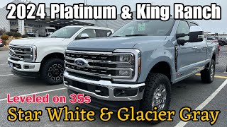 2024 Ford Super Duty Platinum amp King Ranch Comparison [upl. by Efram800]