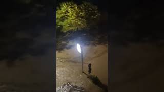 Floods  CairoMontenotte Liguria Italy  October 27 2024 [upl. by Mayram]