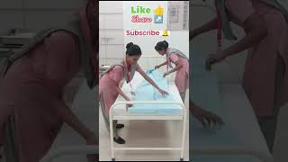 Bed Making Procedure in Nursing I  BPSCN healthsector nursing bscnursing viralvideo [upl. by Suhcnip804]