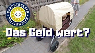 ⚠️ BEACHTREKKER BOLLERWAGEN im TEST 👉 Was Du VOR DEM KAUF wissen solltest 👀 [upl. by Enitsirk]