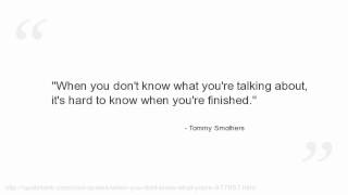 Tommy Smothers Quotes [upl. by Rehprotsirhc602]