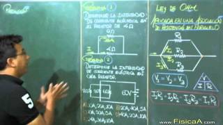 LEY DE OHM EN RESISTENCIAS EN PARALELO [upl. by Jessica546]