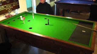 Guernsey Bar Billiards Pairs Open Final  Game 2 [upl. by Hymen]