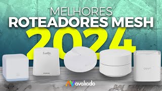 TOP 5 MELHORES roteadores WIFI MESH de 2024 ✅NÃO COMPRE antes de ver este VÍDEO [upl. by Illom85]