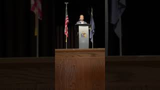 Three minute speech at Republican caucus Jasper high school September 2024 [upl. by Bravin]