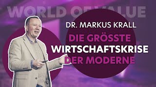 Dr Markus Krall Die grösste Wirtschaftskrise der Moderne  World of Value 2020 [upl. by Einnov]