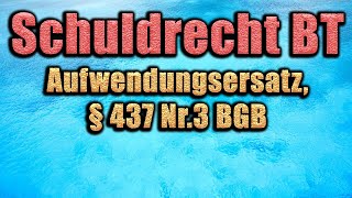 Aufwendungsersatz § 437 Nr3 BGB  Schuldrecht BT 13 [upl. by Bak]