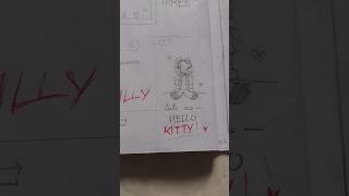 art HELLO KITTY  babtqftim bendy P [upl. by Adley14]