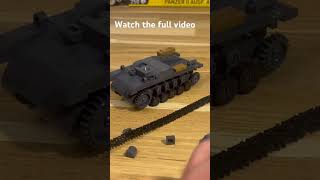 Cobi 148Scale Panzer II AusfA  Seppbricks ww2 cobi tanks speedbuild fypシ゚ shortsfeed [upl. by Pippy]