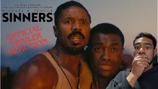 SINNERS TRAILER REACTION Michael B Jordan  Ryan Coogler  Vampire Horror Movie [upl. by Schumer]