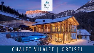 Chalet Vilaiet  Luxury Ski Chalet in Ortisei  Ski In Luxury [upl. by Neuburger]