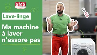 🧺 Linge trop mouillé ou mal essoré  ma machine à laver nessore pas [upl. by Anu364]