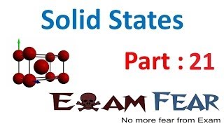 Chemistry Solid States part 21 NonStoichiometric defects impurity defects CBSE class 12 XII [upl. by Melody254]