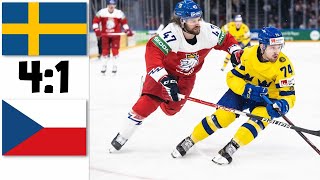 SWEDEN VS CZECHIA BEIJER HOCKEY GAMES 2024 [upl. by Shanda]