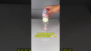 Mamadeira de Filho de Rico 🤑 maternidade mamadeira bebe acheinashopee [upl. by Procto520]