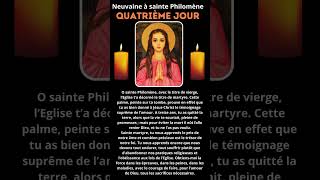 Neuvaine à sainte Philomène Quatrième jour [upl. by Notsla]