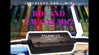 CONEXIÓN  🎹ROLAND UMONE MK2 🎹 REVIEW [upl. by Sheline]