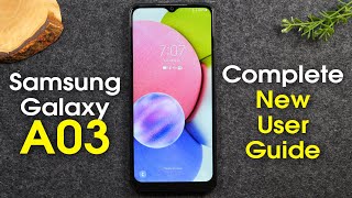 Samsung Galaxy A03s Complete New User Guide  Galaxy A03s for New Users  H2TechVideos [upl. by Lyell]