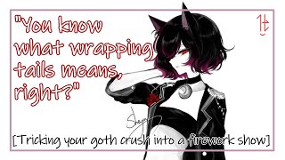 F4A Star Talk Soft Tsundere Goth Neko VA Neko Listener Silent Confession Kiss Fireworks [upl. by Macintyre]