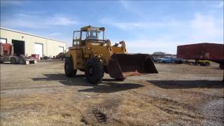 1970 Michigan 55 wheel loader for sale  sold at auction March 27 2014 [upl. by Halsy]