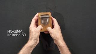 HOKEMA Kalimba B9 gespielt von Conny Sommer Percussionist und Sansula Spieler [upl. by Albin475]