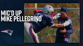 Patriots Mic’d Up  Best of Cornerbacks Coach Mike Pellegrino at Practice [upl. by Eissert]