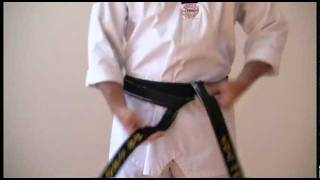 How to Tie Your TaeKwonDo Belt  A Beginners Guide [upl. by Anthea]