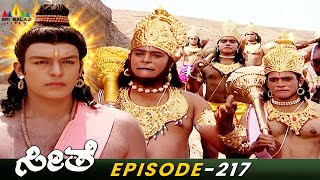 Sugreeva Gives Order for Senapathi to Search Seetha  Kannada Ramayan  Seethe  Episode  217 [upl. by Dani]