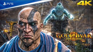 PS5 GOD OF WAR 3 REMASTERED  Kratos vs Zeus  ULTRA High Graphics Gameplay 4K 60FPS [upl. by Canty]