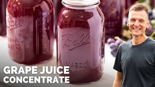 How to Can Grape Juice Concentrate To Make Grape Juice [upl. by Notsyrb]